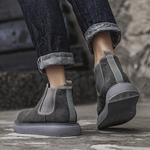 Челси Ботинки Мужские Weishibangwei, коричневый - фото 11