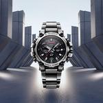 Часы Casio G-Shock MT-G, MTG-B3000 Series, арт. MTG-B3000D-1AJF, серебристый/черный - фото 6