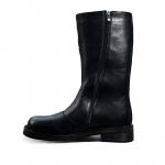 Lanza Сапоги мужские черные до колена - фото