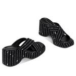 Шлепанцы женские Jessica Sophia, черный - фото 2