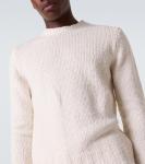 Джемпер Gio из шелка Saman Amel, Off-White - фото 5