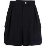 Карго-шорты Turn Up Alexander McQueen, синий - фото