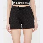 Шорты стандартного кроя Ea7, черный - фото