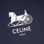 Футболка женская Celine, синий / белый - фото 6