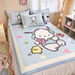 Покрывало Ice Silk Mat Sanrio, синий - фото 5