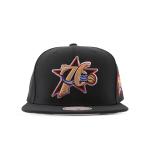 Mitchell Ness Бейсболка с плоским козырьком, Black - фото 2