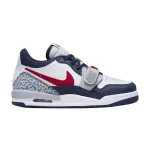 Кроссовки Jordan Legacy 312 Low GS, цвет Midnight Navy Varsity Red - фото