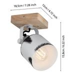 Потолочный светильник Eglo Kilburn, черный - фото 3