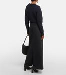 Джинсовая юбка макси hilla Agolde, черный - фото 3