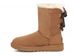 Ботинки UGG Bailey Bow Bootie, Chestnut - фото 2