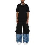 Футболка с принтом логотипа MSGM, черный - фото 5