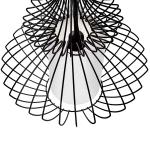 Подвесной светильник Beliani, 40x40x110 см, черный - фото 4