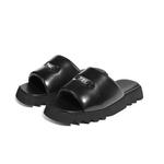 Шлепанцы унисекс черный Kami Anger - фото