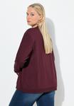 Толстовка Ulla Popken Sweatshirt, Plum/Dark Purple - фото 2