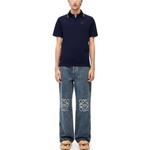 Рубашка поло мужская Loewe, синий - фото 2