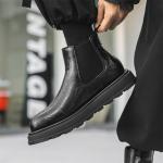 Ботинки Челси мужские черный Chi Wolf - фото 6