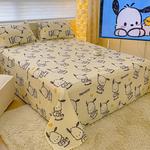 Подогнанная простыня Sanrio, черно-белый - фото 11