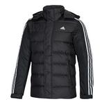 Пуховик adidas Casual Sports Windproof Stay Warm Down Jacket Black, черный - фото