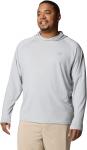 Толстовка Columbia mens Pfg Uncharted, Cool Grey Heather - фото
