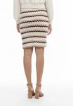 Юбка до колена faina Strick Midi, бежевый - фото 4