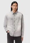 Эл рубашка Allsaints, Light Grey - фото