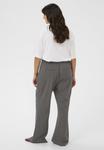 Брюки Kaffe Curve Trousers, Grey Melange/Sand - фото 3