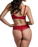 Стринги 7 см красного цвета marlies dekkers - фото 2