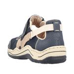 Слипоны Rieker, цвет Navy/Night blue - фото 3