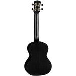 Luna Vintage Красное дерево Тенор Гавайская гитара Сатин Черный - фото 2