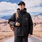 Jeep Унисекс пуховик, Beige Gray - фото 9