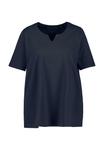 Футболка Ulla Popken Basic T-shirt, Dark Blue - фото 4