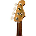 Безладовая джаз-бас-гитара Fender Jaco Pastorius, 3-цветная, Sunburst - фото 5