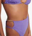 Плавки бикини с цепочкой Stella McCartney, Violet - фото 4