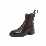 Ботильоны женские Echo&Yolo, цвет Black Fleece-lined - фото 2