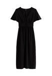 Платье New Look LACE TRIM BUTTON THROUGH MIDI, Black - фото 4
