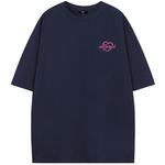 Футболка унисекс без принта, черно-белое сердце, 2 шт - фото 11