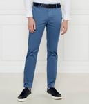 Брюки-чинос мужские Boss Orange прямого кроя, синий - фото 3