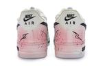 Кроссовки Nike Air Force 1 Skateboard Shoes Women's Low-Top White Black Pink - фото 4