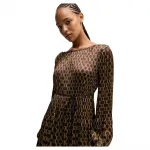 Платье HUGO Kavori 1, коричневый - фото 3