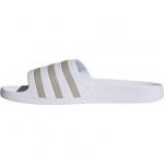 Шлепанцы Adidas Adilette Aqua, цвет Ftwwht/Plamet/Ftwwht - фото 2