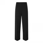 Брюки Selected Emma Tara Wide Leg, черный - фото 3