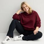 Джерси с капюшоном Juniors' plus size oversized So, Frost Wind - фото 4