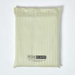 Простыня Homescapes зеленый, 180/290 см - фото 5