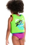 Младенцы учатся плавать в спасательном жилете Speedo, зеленый - фото 3