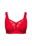 Бюстгальтер на косточках PANEL-FREE MINIMIZER Ulla Popken, красный - фото 2