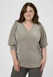 Блуза Kaffe Curve CACANNA, Frost Gray/Grey - фото 3
