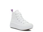 Кеды Converse Chuck Taylor All Star Move высокие на платформе, белый - фото