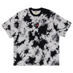 Футболка BAPE Cloud Head Bleach Dye Tee, Black - фото
