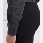 Рубашка узкого кроя Karl Lagerfeld, черный - фото 4