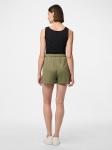 Тканевые шорты Pieces, оливковый - фото 3